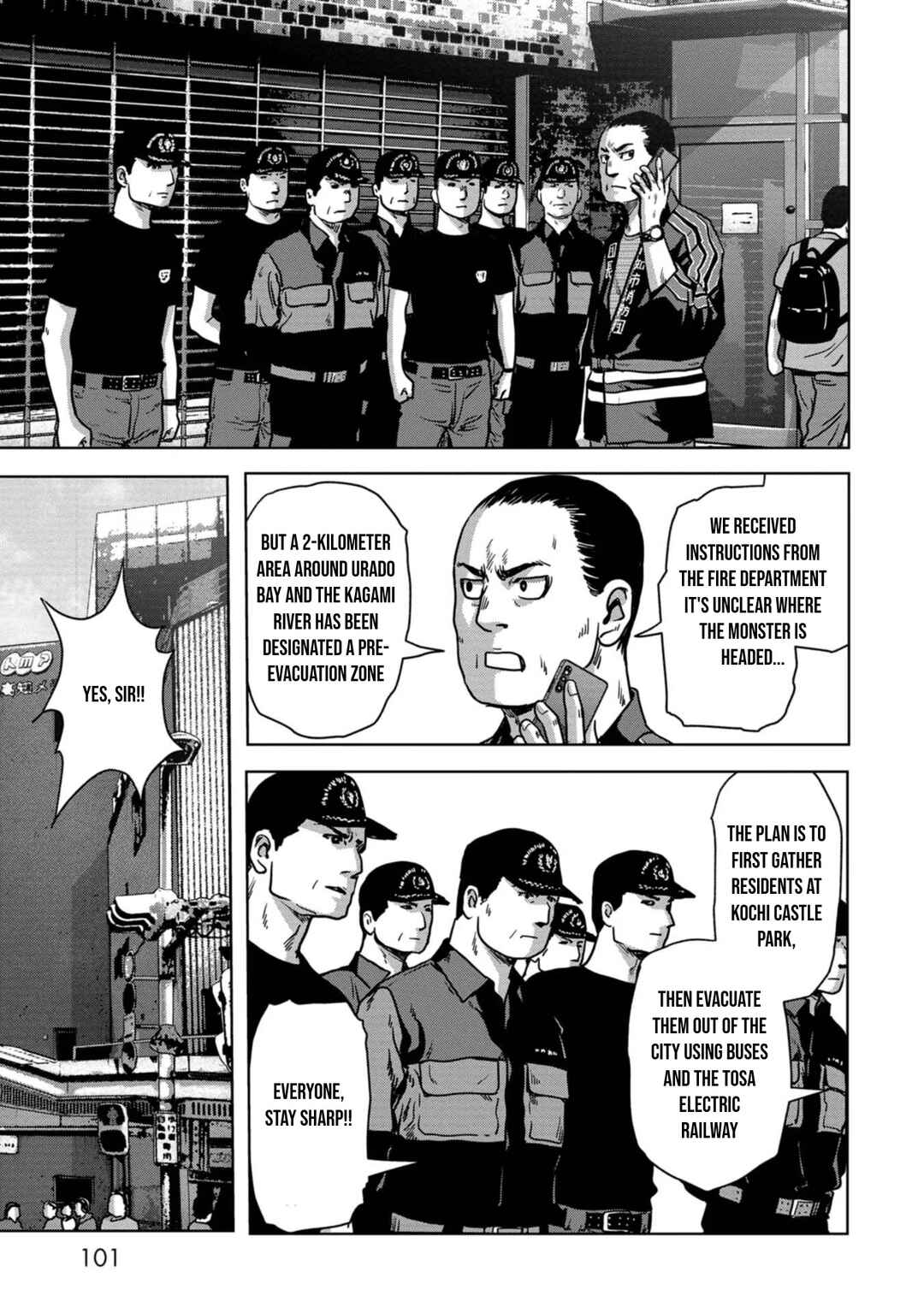 Page 35 Chapter 32 Kaijuu Jieitai