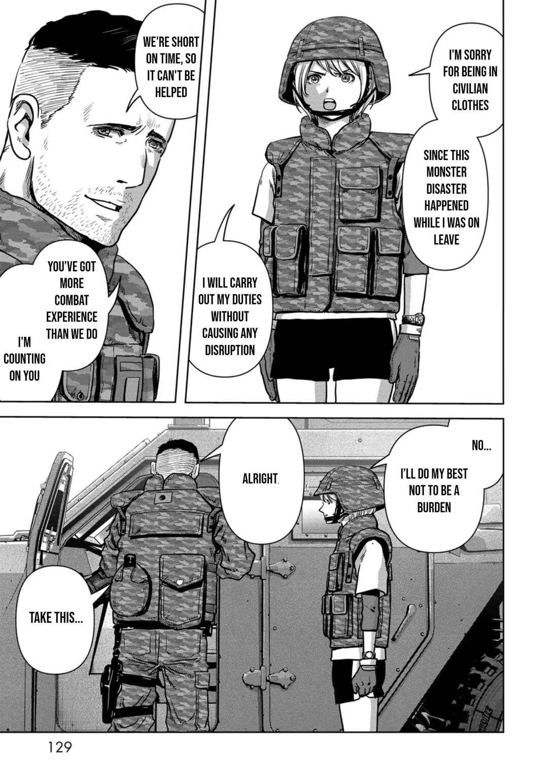 Page 61 Chapter 32 Kaijuu Jieitai