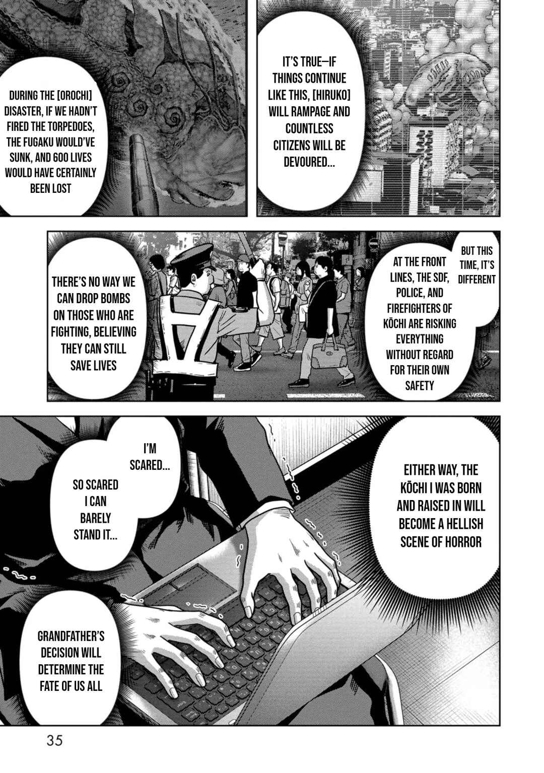 Page 37 Chapter 34 Kaijuu Jieitai
