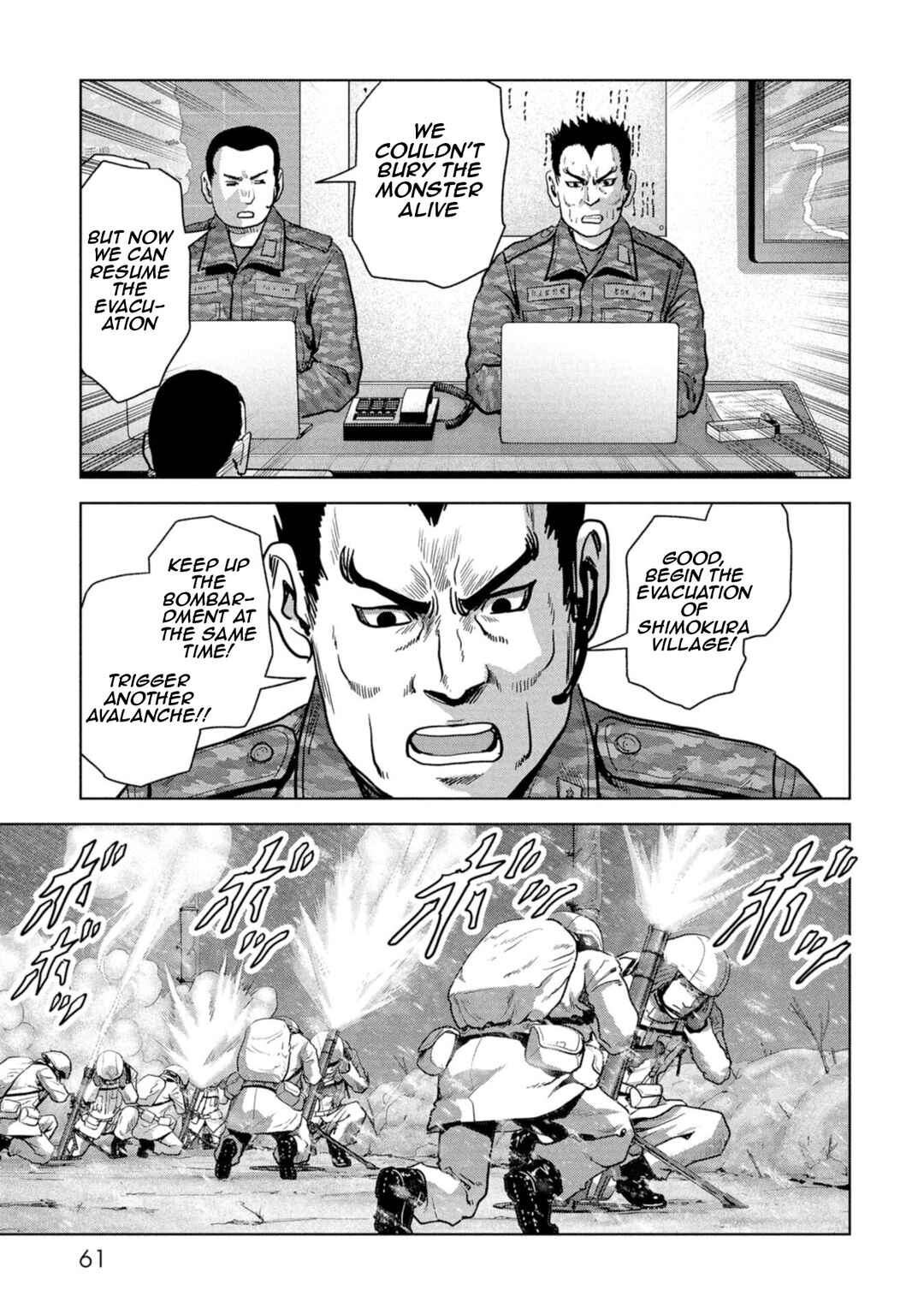 Page 61 Chapter 58 Kaijuu Jieitai
