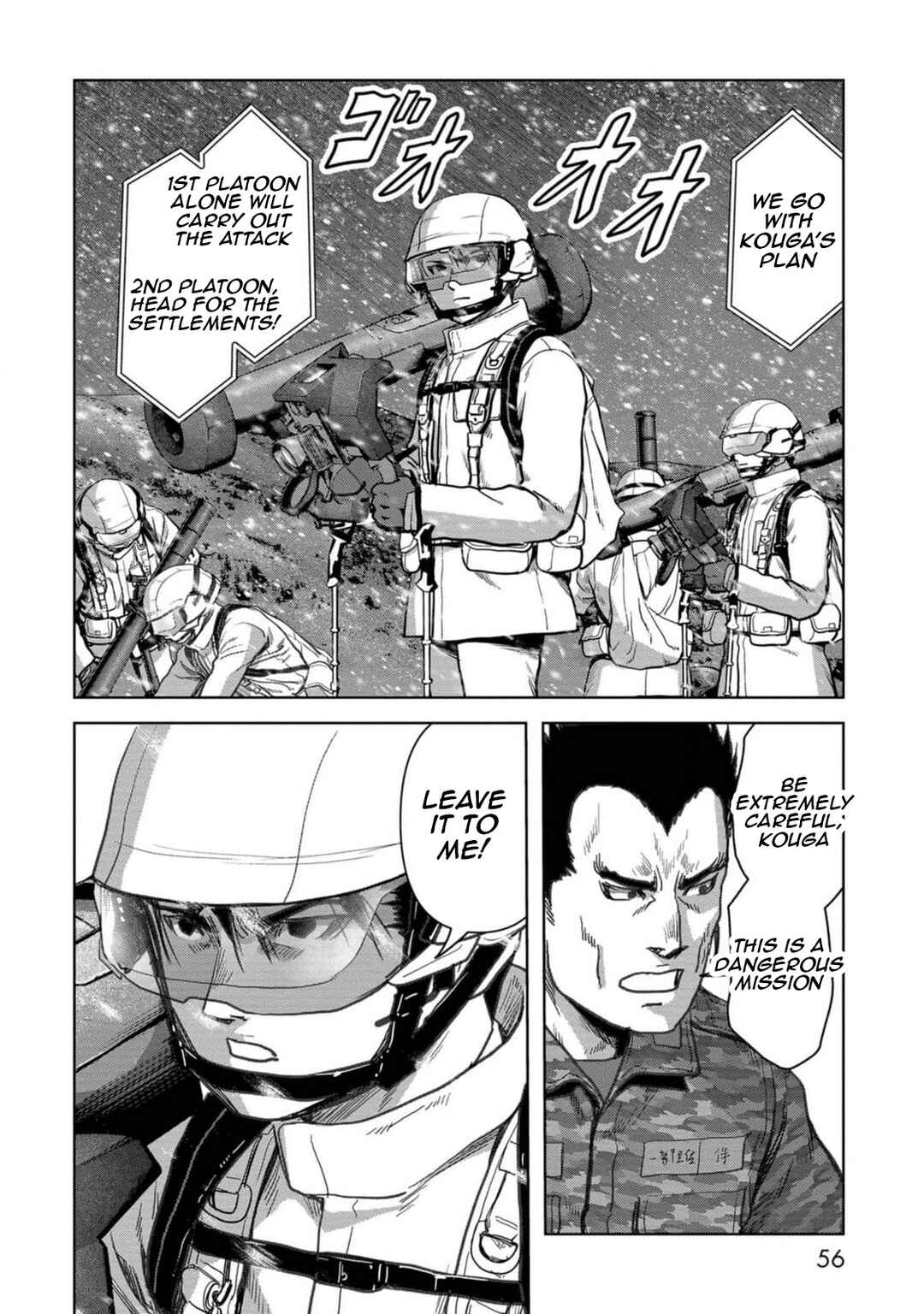 Page 56 Chapter 52 Kaijuu Jieitai