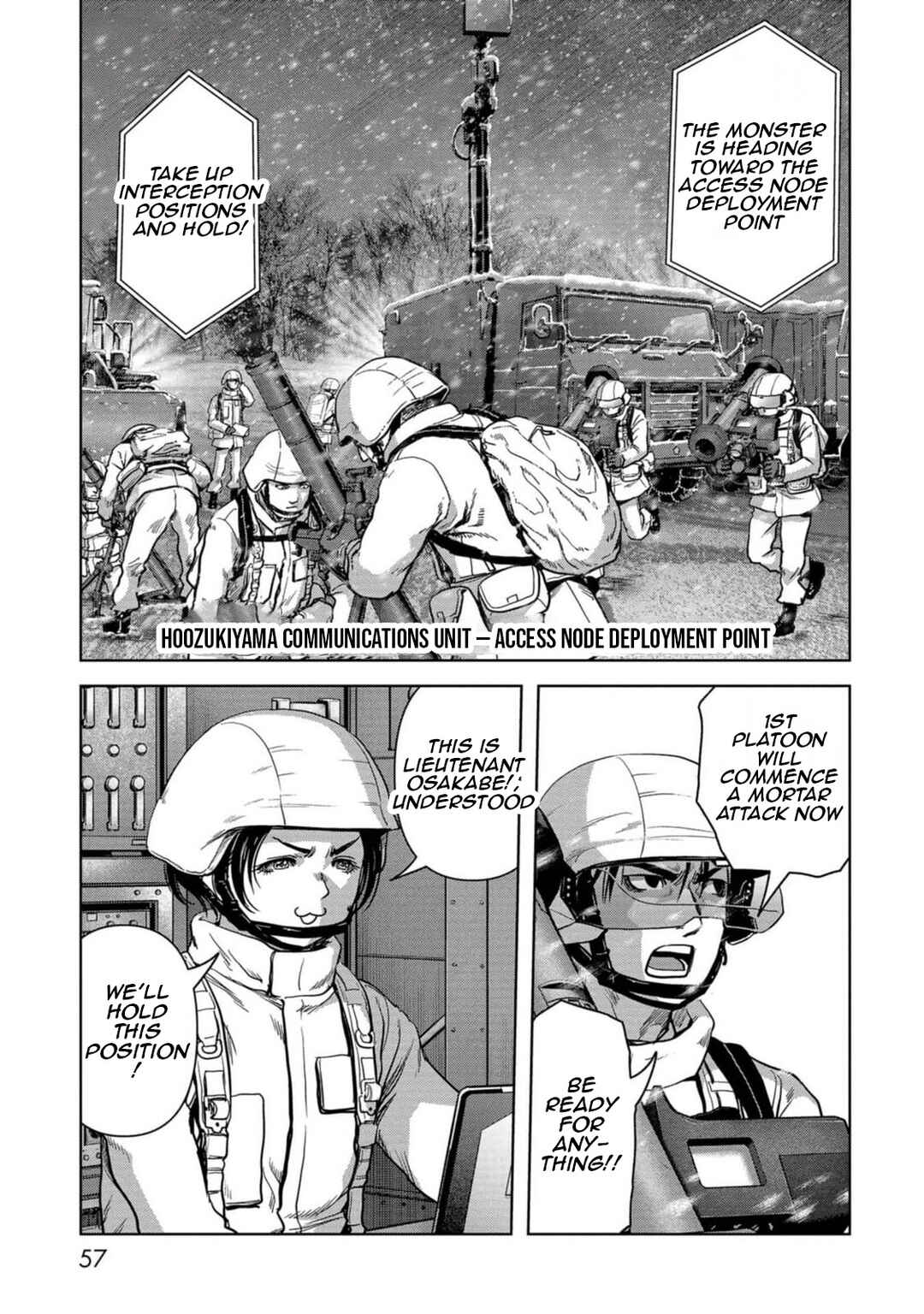 Page 57 Chapter 52 Kaijuu Jieitai
