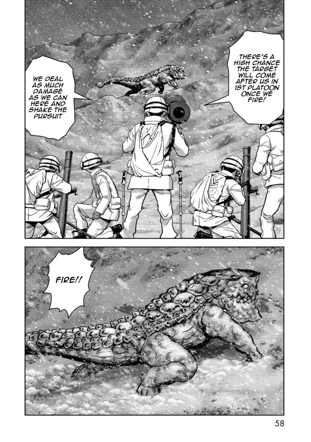 Page 58 Chapter 52 Kaijuu Jieitai