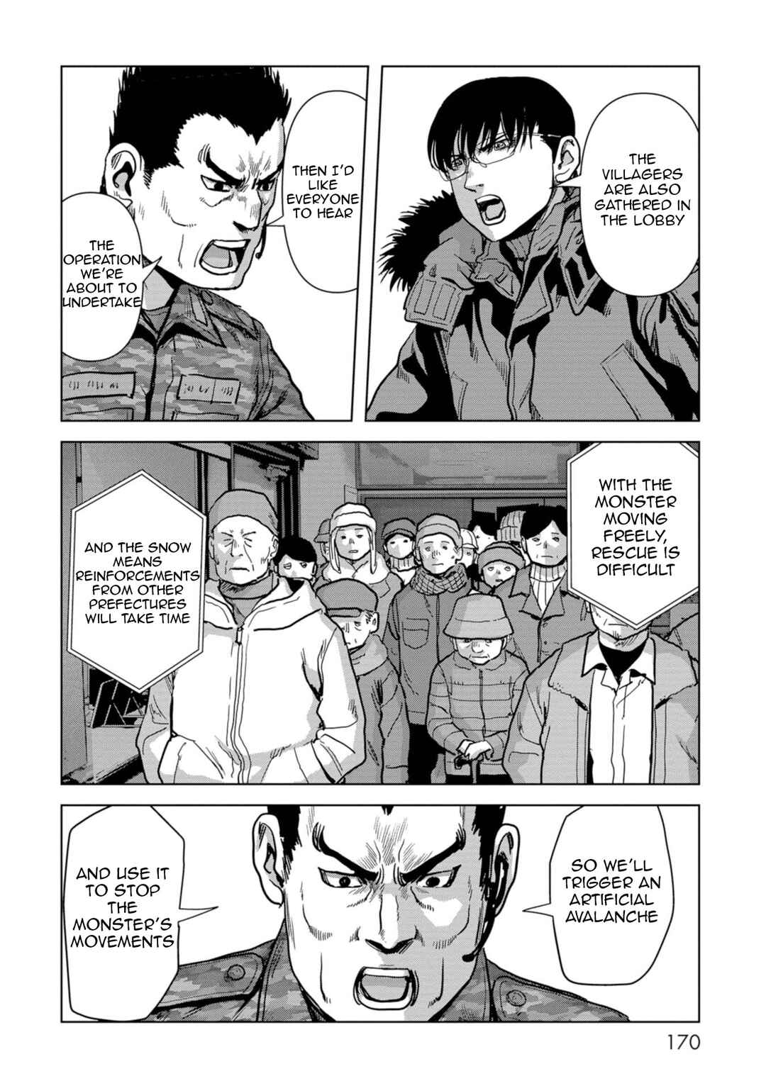 Page 13 Chapter 57 Kaijuu Jieitai