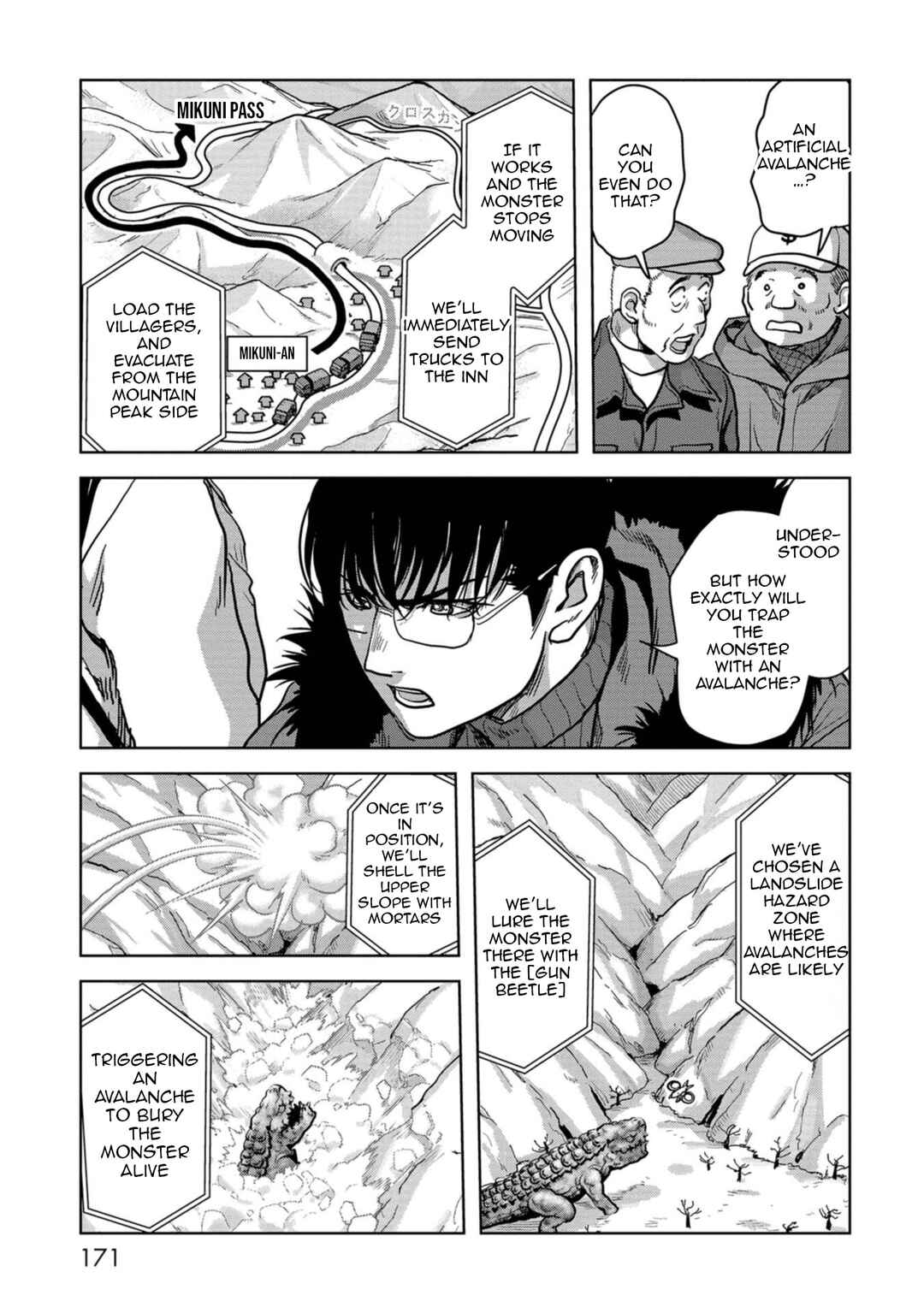 Page 14 Chapter 57 Kaijuu Jieitai