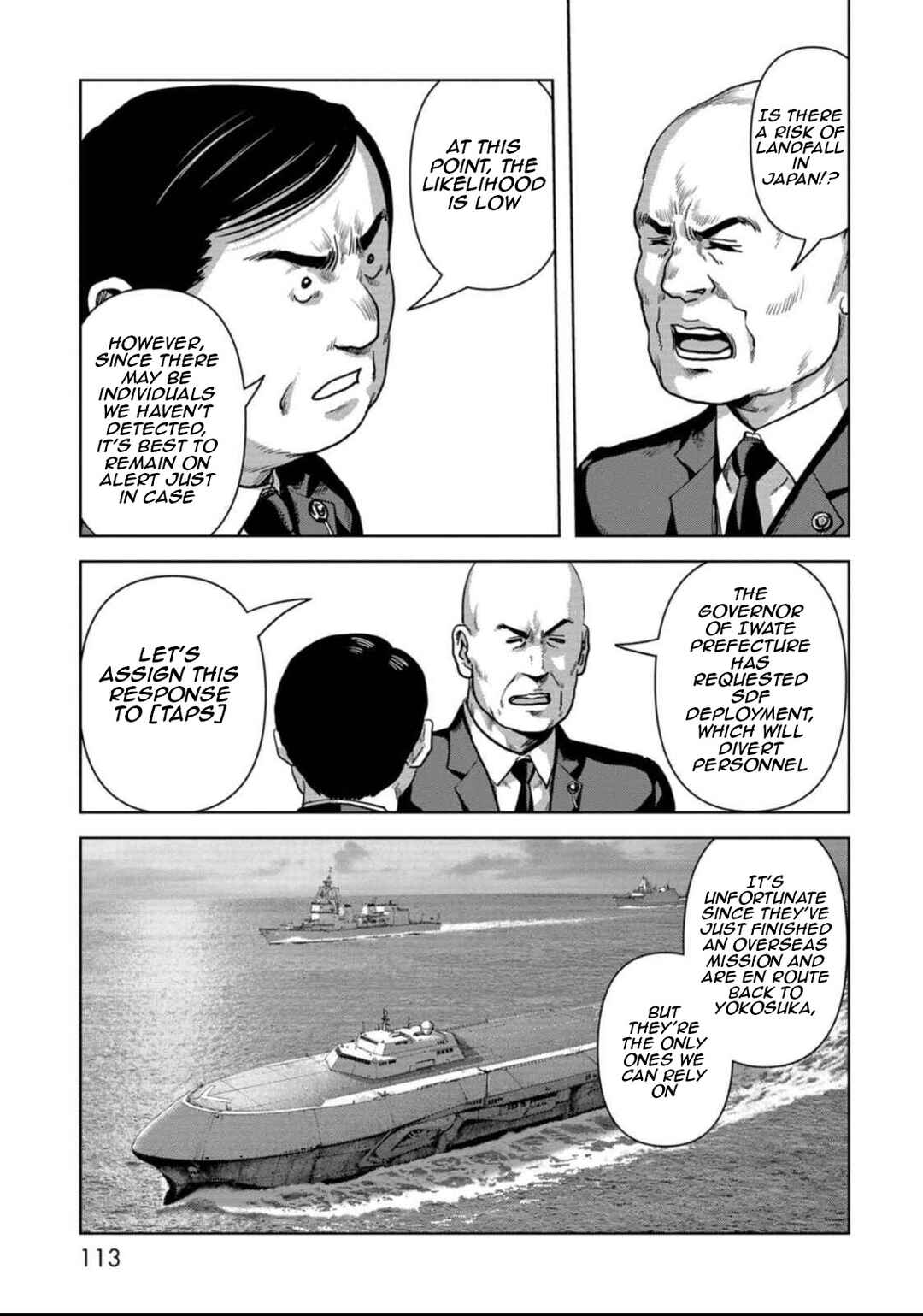 Page 43 Chapter 50 Kaijuu Jieitai