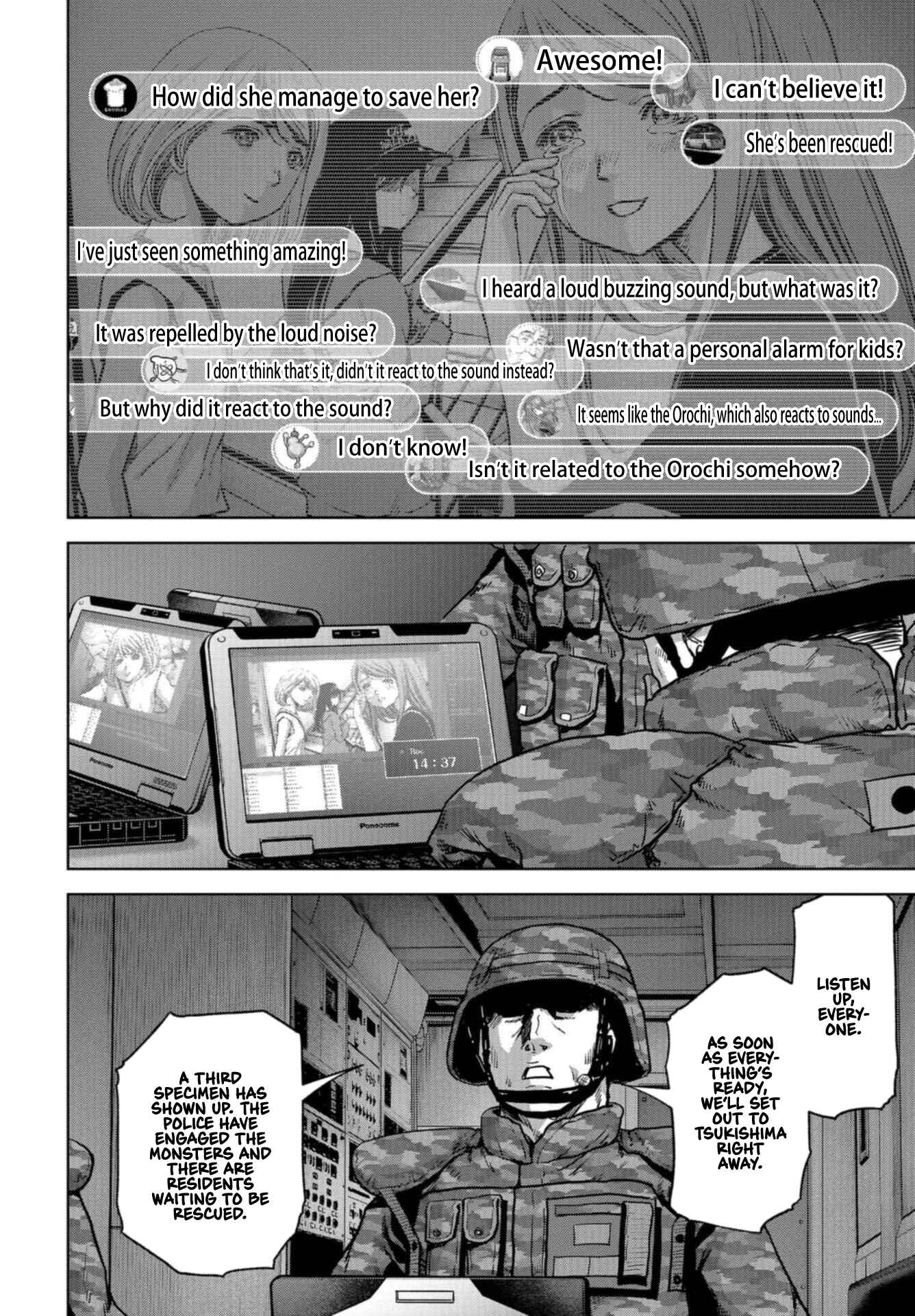 Page 56 Chapter 20 Kaijuu Jieitai
