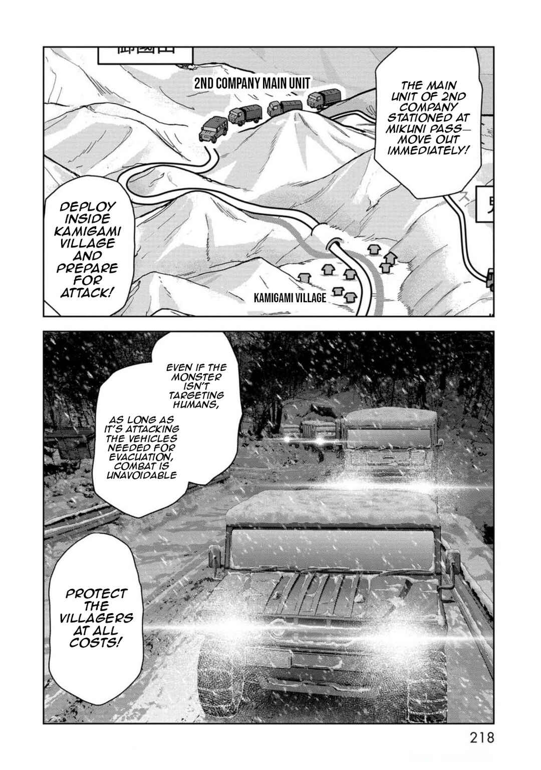 Page 61 Chapter 54 Kaijuu Jieitai