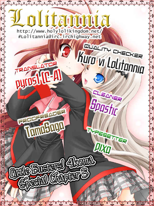 Page 1 Chapter 27.6 Little Busters! The 4-koma