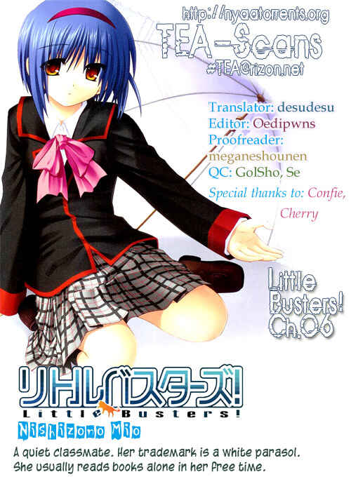 Page 1 Chapter 6 Little Busters! The 4-koma
