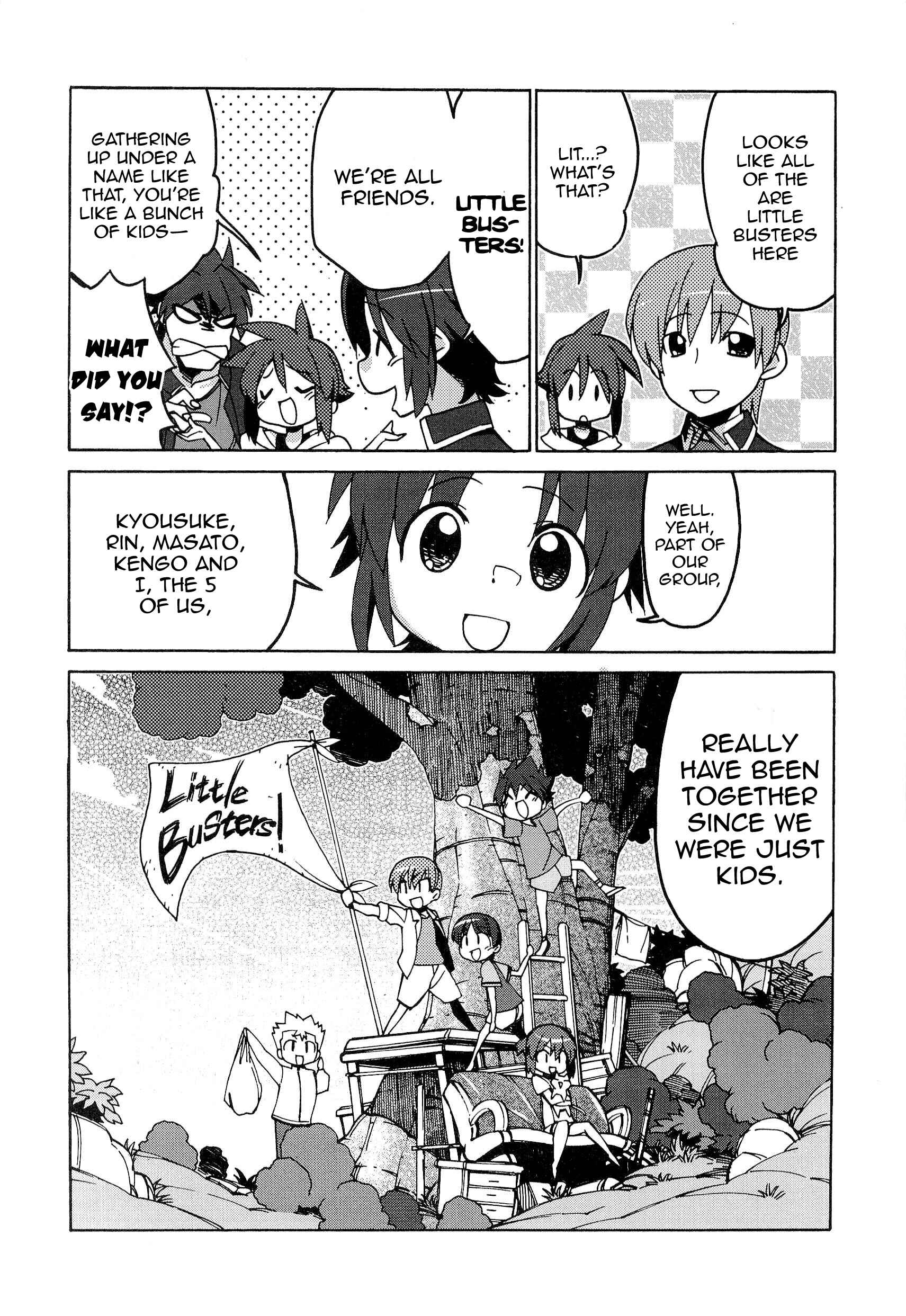 Page 7 Chapter 47 Little Busters! The 4-koma