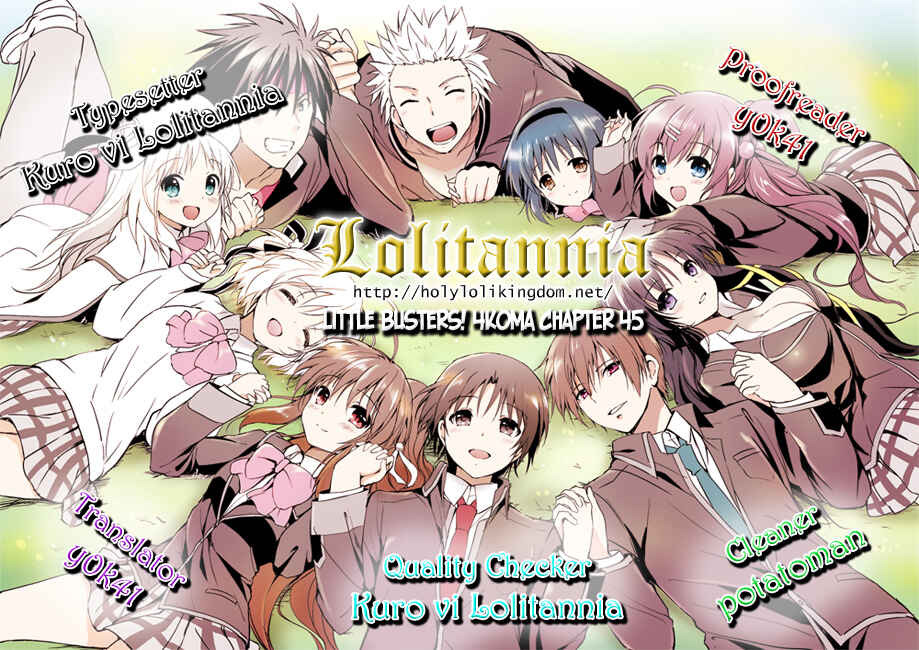 Page 1 Chapter 45 Little Busters! The 4-koma