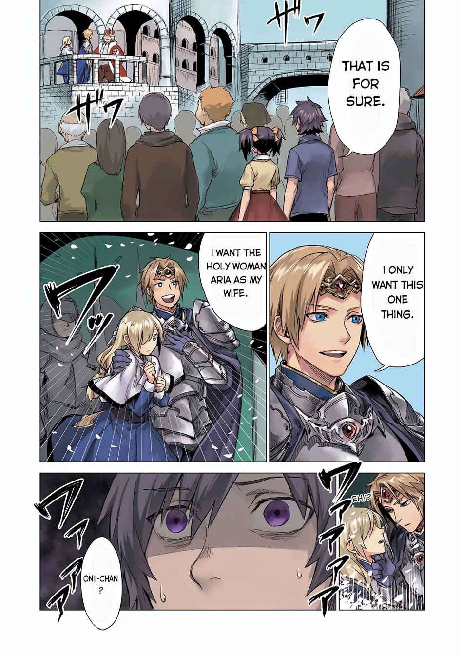 Page 10 Chapter 0 Sono Mono. Nochi ni... ~Futsuu no Otoko, Saikyou no  Michi o Iku~