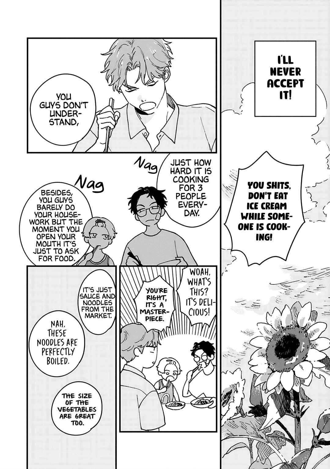 Page 9 Chapter 3 Daraku Kazokuron