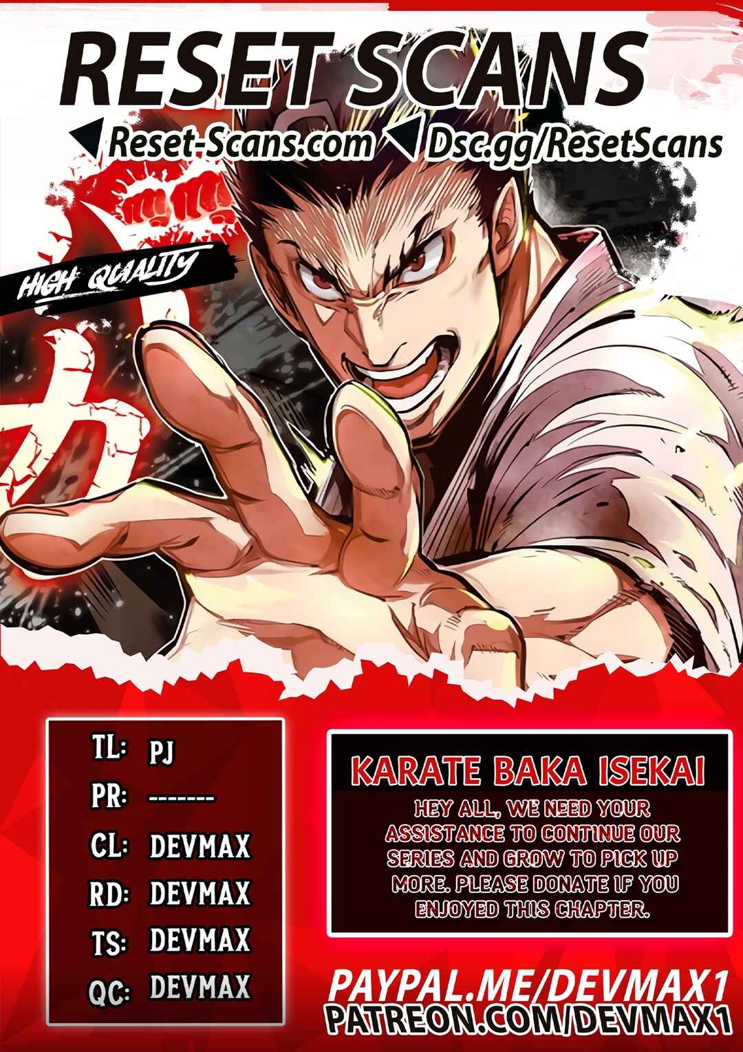 Page 1 Chapter 21.2 Karate Master Isekai