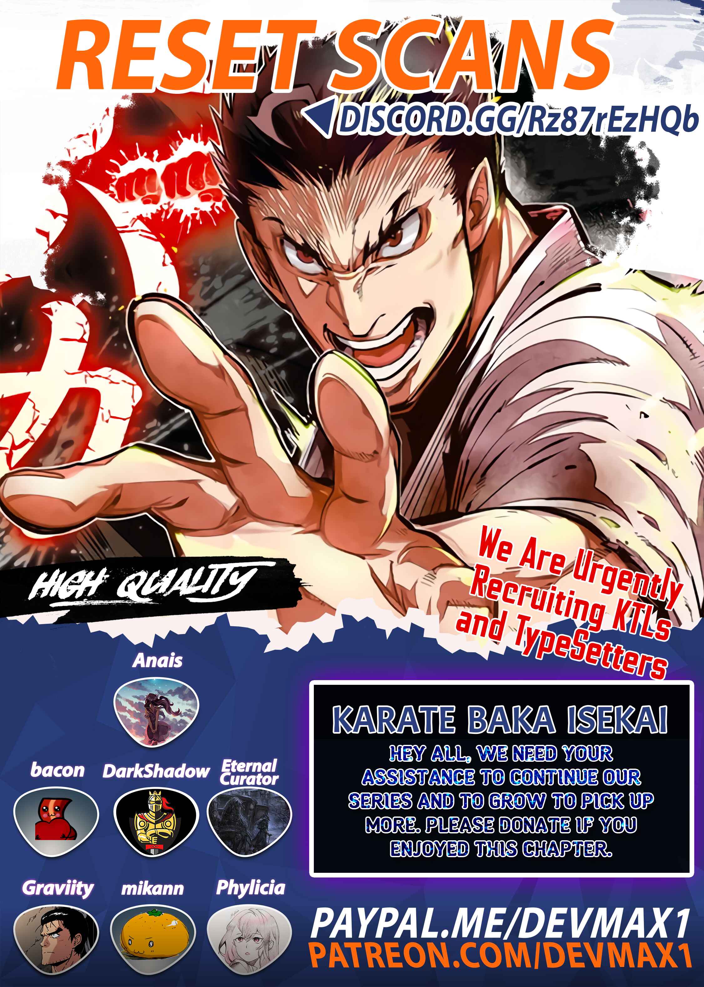 Page 1 Chapter 12.1 Karate Master Isekai