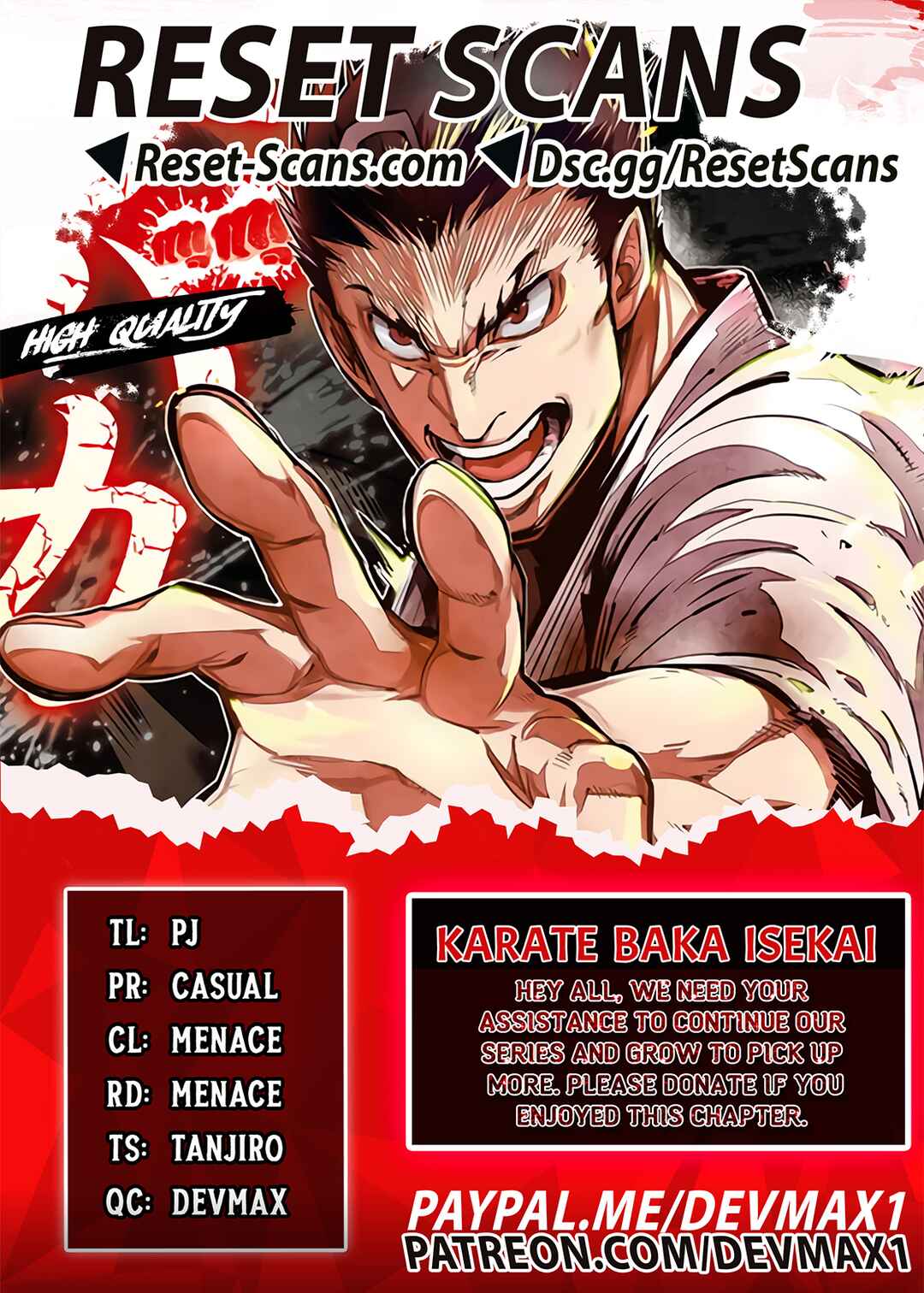 Page 1 Chapter 19.2 Karate Master Isekai