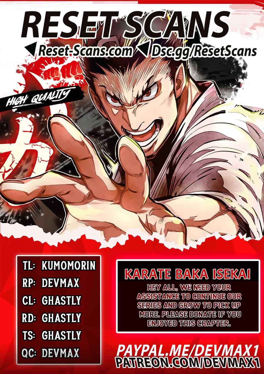 Page 1 Chapter 22.2 Karate Master Isekai