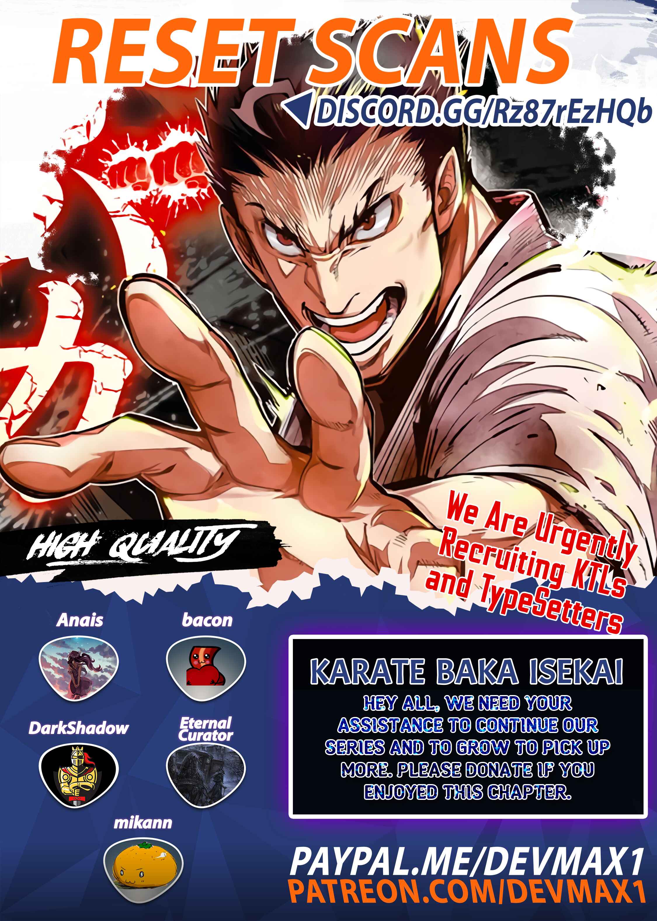 Page 1 Chapter 13.1 Karate Master Isekai