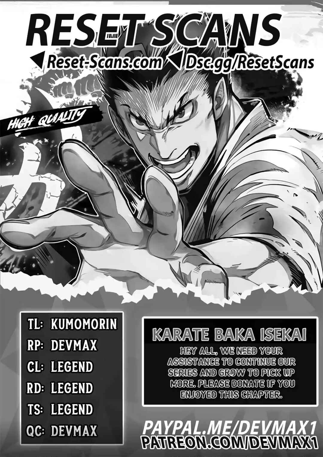 Page 1 Chapter 24.2 Karate Master Isekai