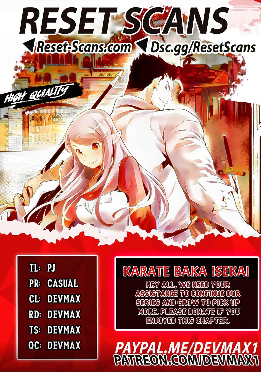 Page 1 Chapter 21.1 Karate Master Isekai