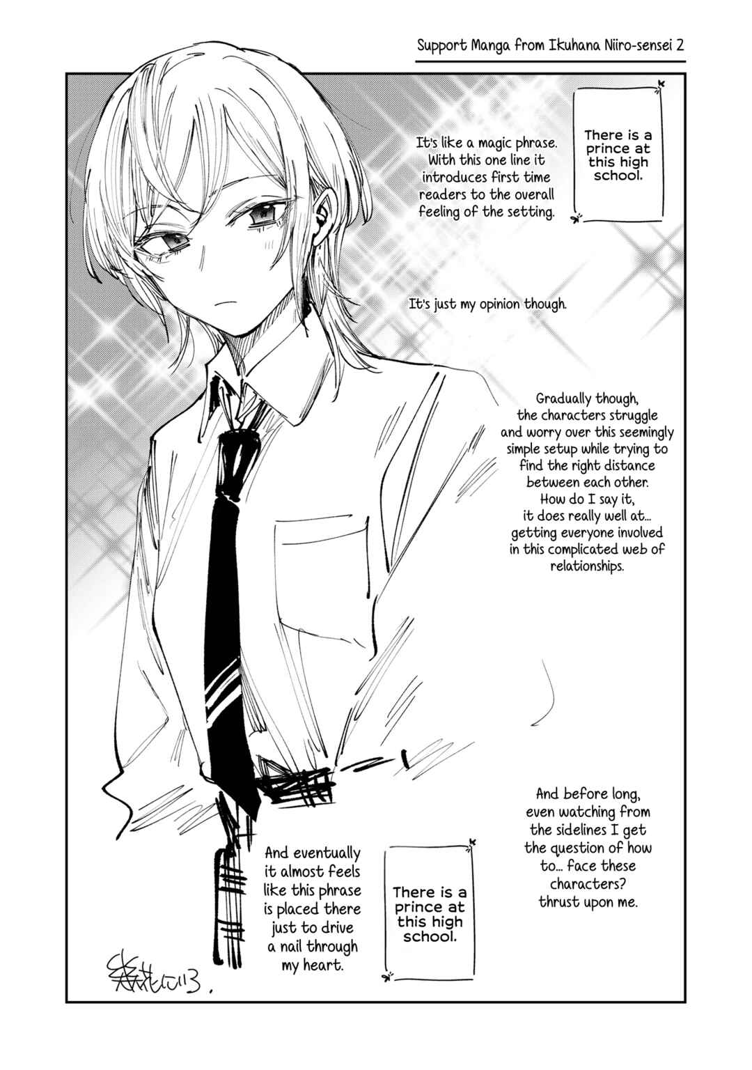 Page 6 Chapter 30.5 Oshibana!