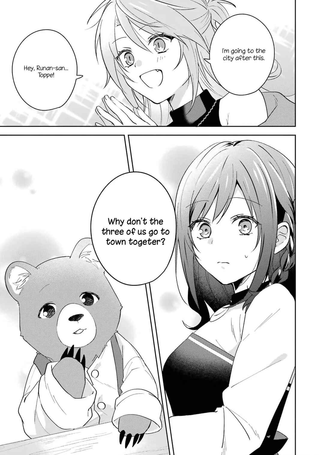 Page 35 Chapter 6 Isekai de Pension Hajimemashita. Sekai de Yuiitsu no Kuro Majo desu ga, Kono Chikara wa Okyaku-sama no Tame ni Tsukaimasu