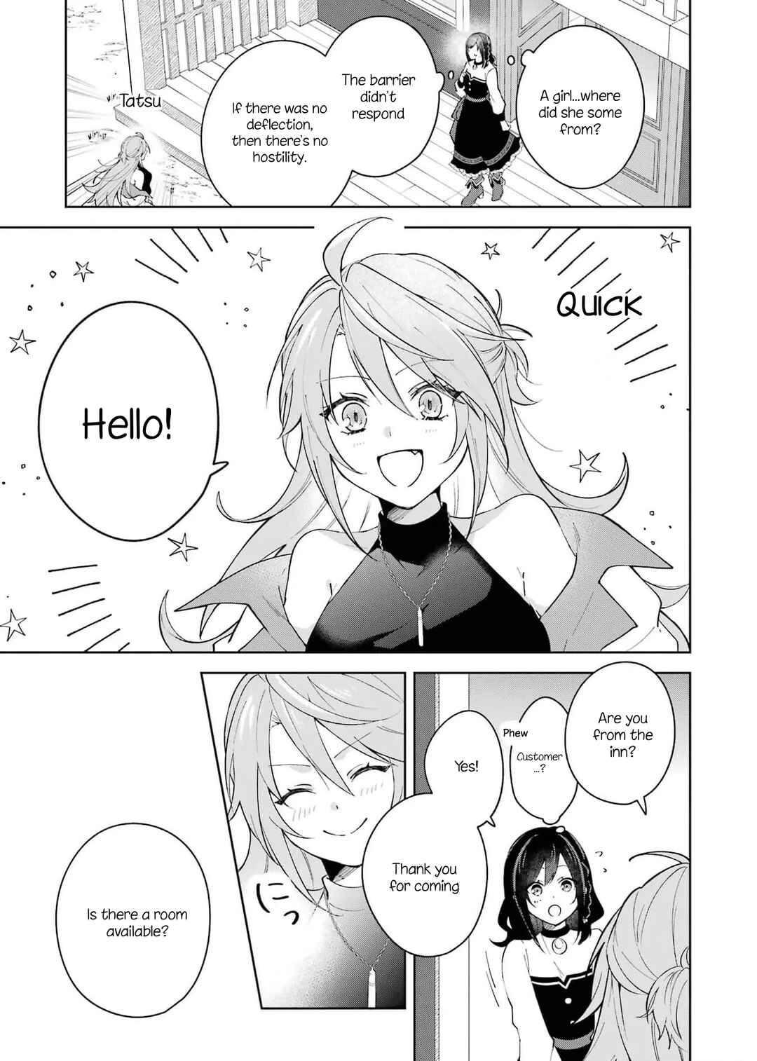 Page 5 Chapter 6 Isekai de Pension Hajimemashita. Sekai de Yuiitsu no Kuro Majo desu ga, Kono Chikara wa Okyaku-sama no Tame ni Tsukaimasu