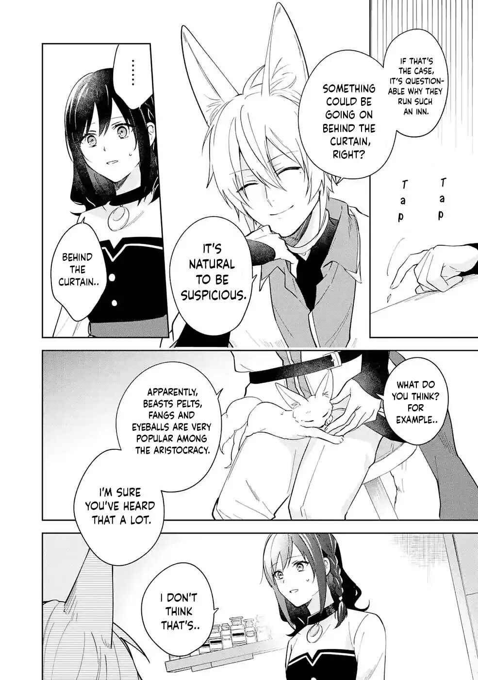 Page 15 Chapter 4 Isekai de Pension Hajimemashita. Sekai de Yuiitsu no Kuro Majo desu ga, Kono Chikara wa Okyaku-sama no Tame ni Tsukaimasu