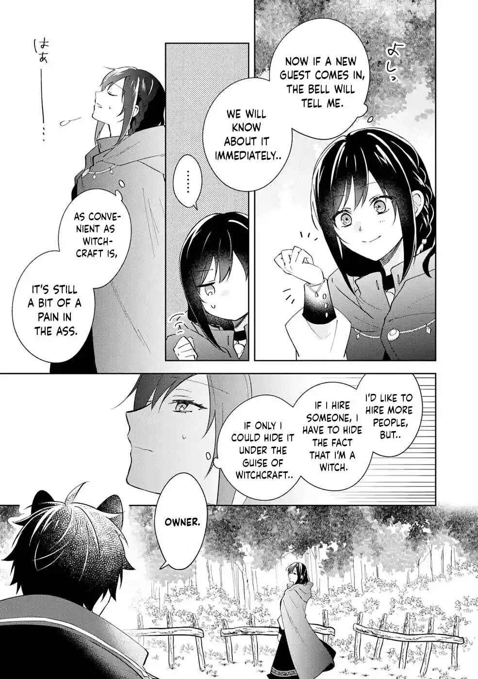 Page 26 Chapter 4 Isekai de Pension Hajimemashita. Sekai de Yuiitsu no Kuro Majo desu ga, Kono Chikara wa Okyaku-sama no Tame ni Tsukaimasu