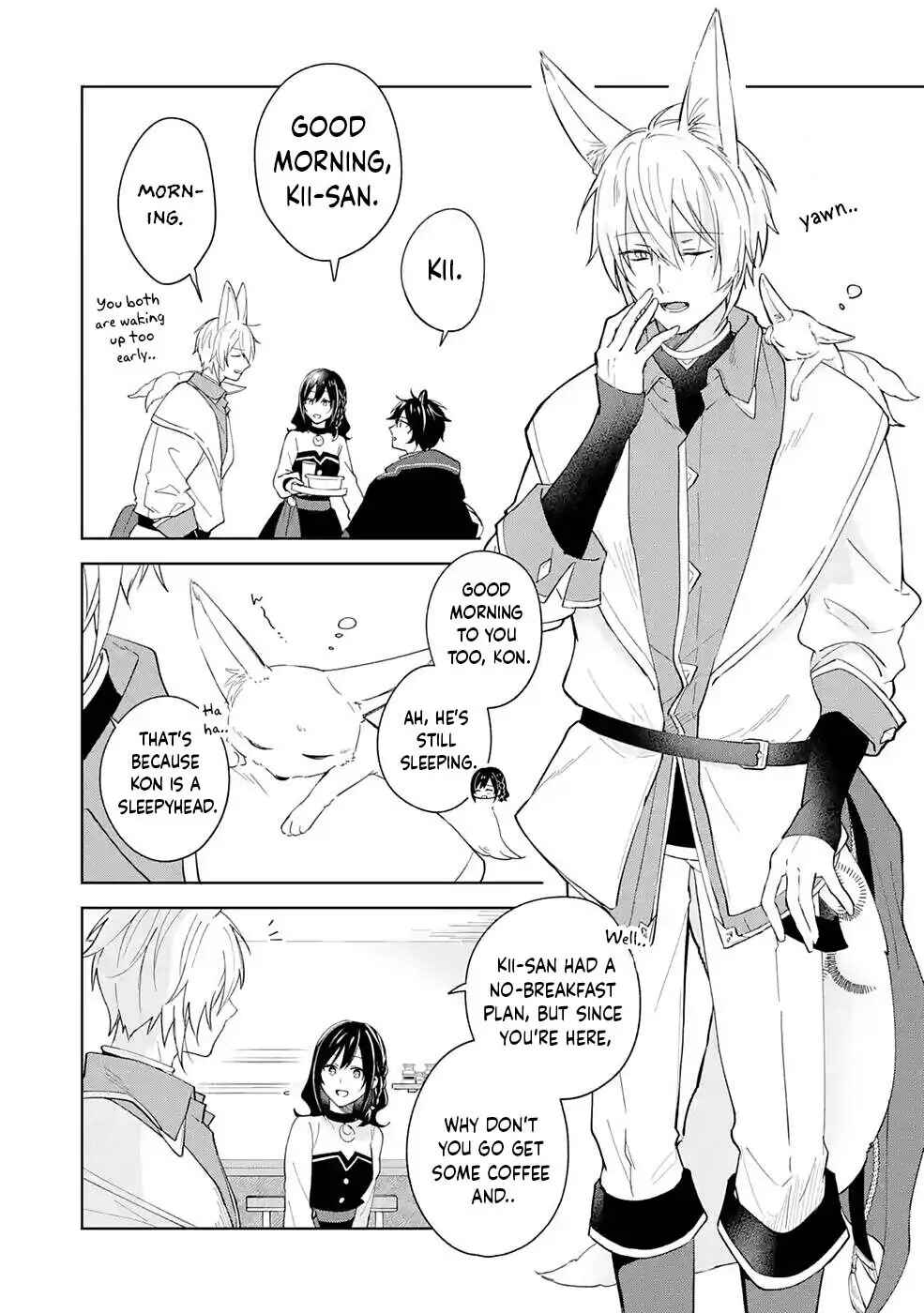 Page 9 Chapter 4 Isekai de Pension Hajimemashita. Sekai de Yuiitsu no Kuro Majo desu ga, Kono Chikara wa Okyaku-sama no Tame ni Tsukaimasu