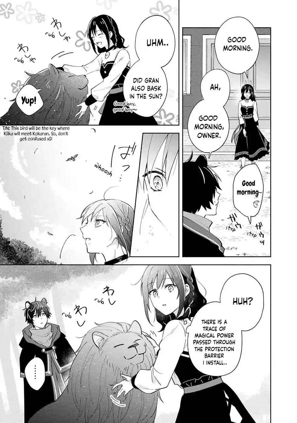 Page 6 Chapter 3 Isekai de Pension Hajimemashita. Sekai de Yuiitsu no Kuro Majo desu ga, Kono Chikara wa Okyaku-sama no Tame ni Tsukaimasu