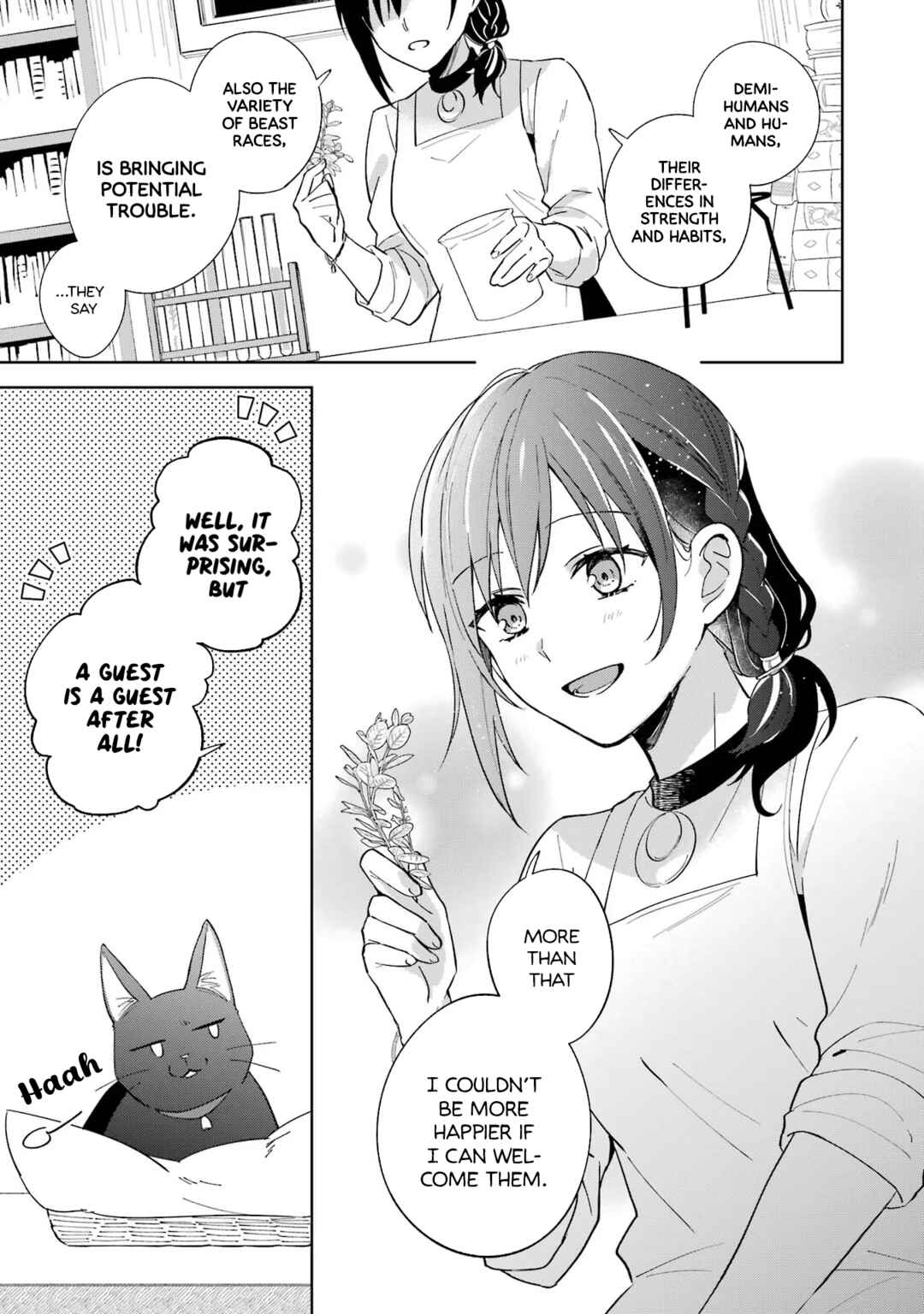 Page 13 Chapter 2 Isekai de Pension Hajimemashita. Sekai de Yuiitsu no Kuro Majo desu ga, Kono Chikara wa Okyaku-sama no Tame ni Tsukaimasu