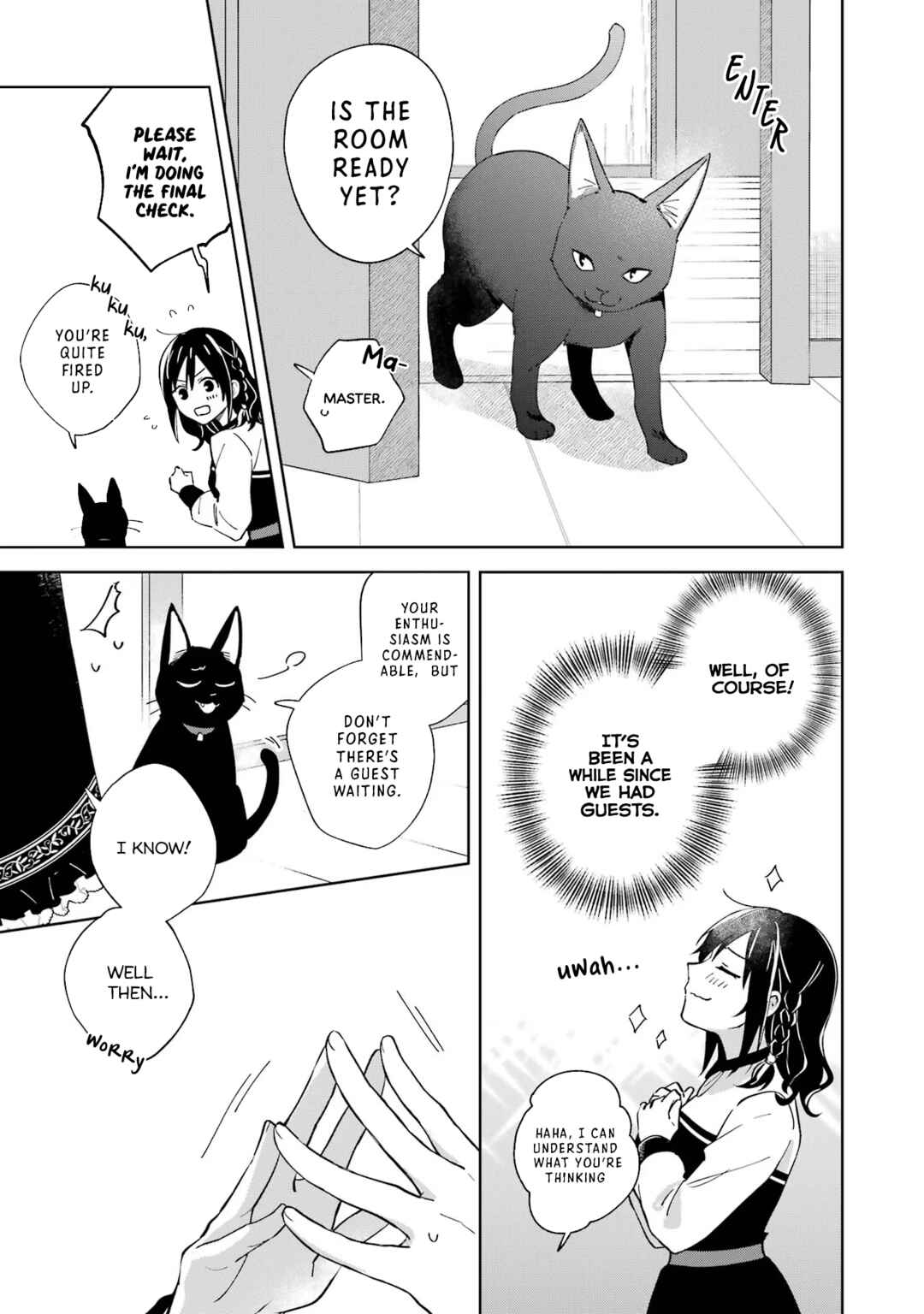 Page 5 Chapter 2 Isekai de Pension Hajimemashita. Sekai de Yuiitsu no Kuro Majo desu ga, Kono Chikara wa Okyaku-sama no Tame ni Tsukaimasu