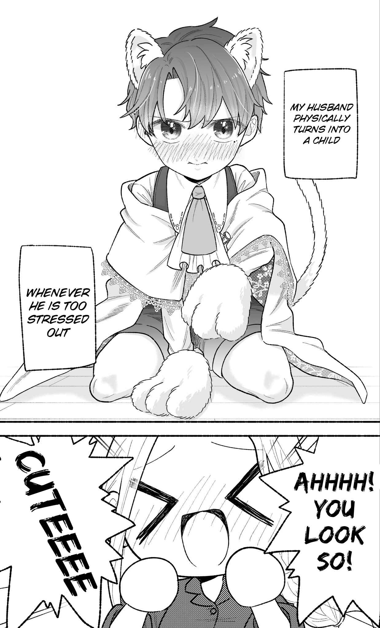 Page 1 Chapter 8 Watashi no Otto wa Stress ga Tamaru to Shota Kasuru