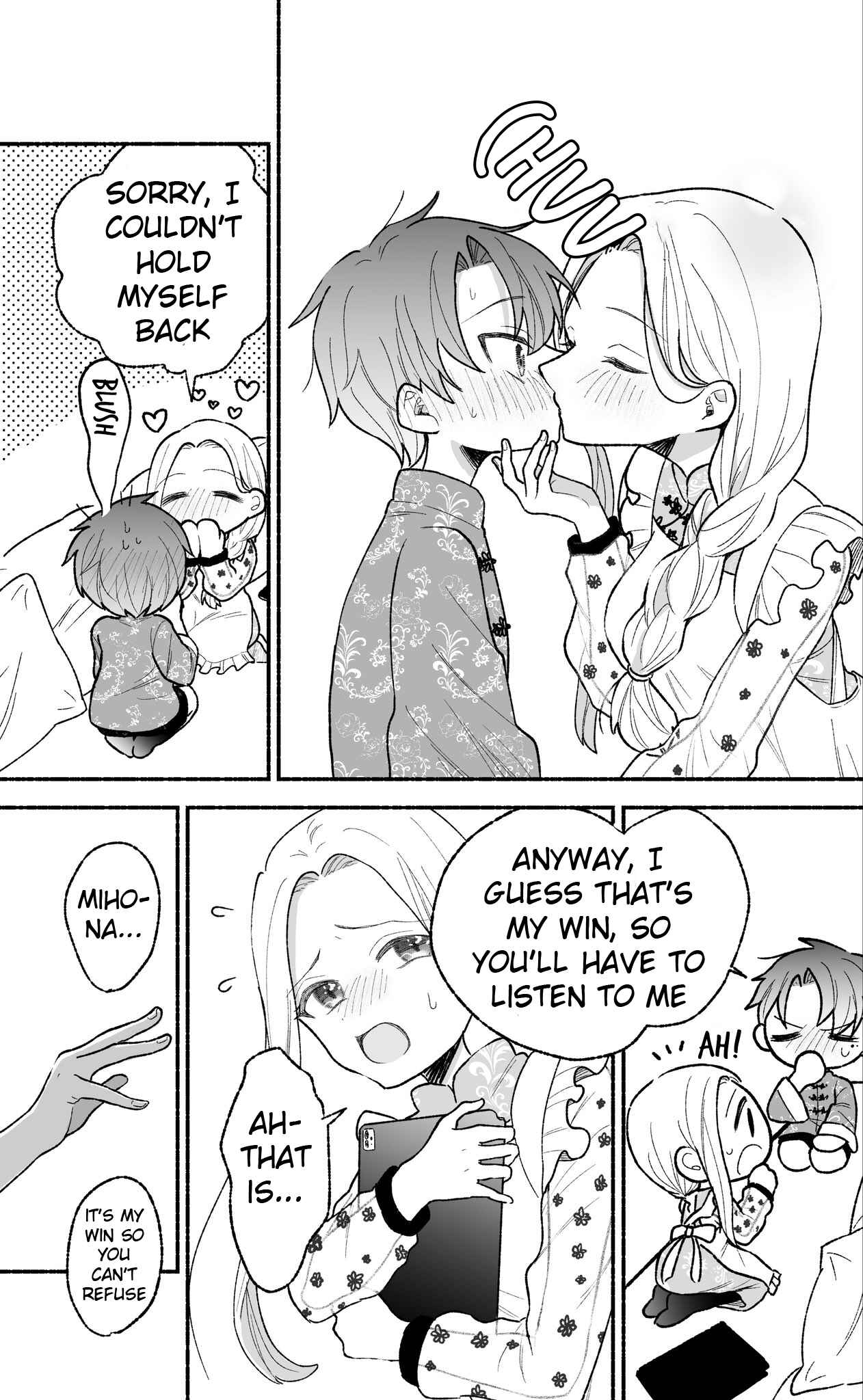 Page 3 Chapter 4 Watashi no Otto wa Stress ga Tamaru to Shota Kasuru