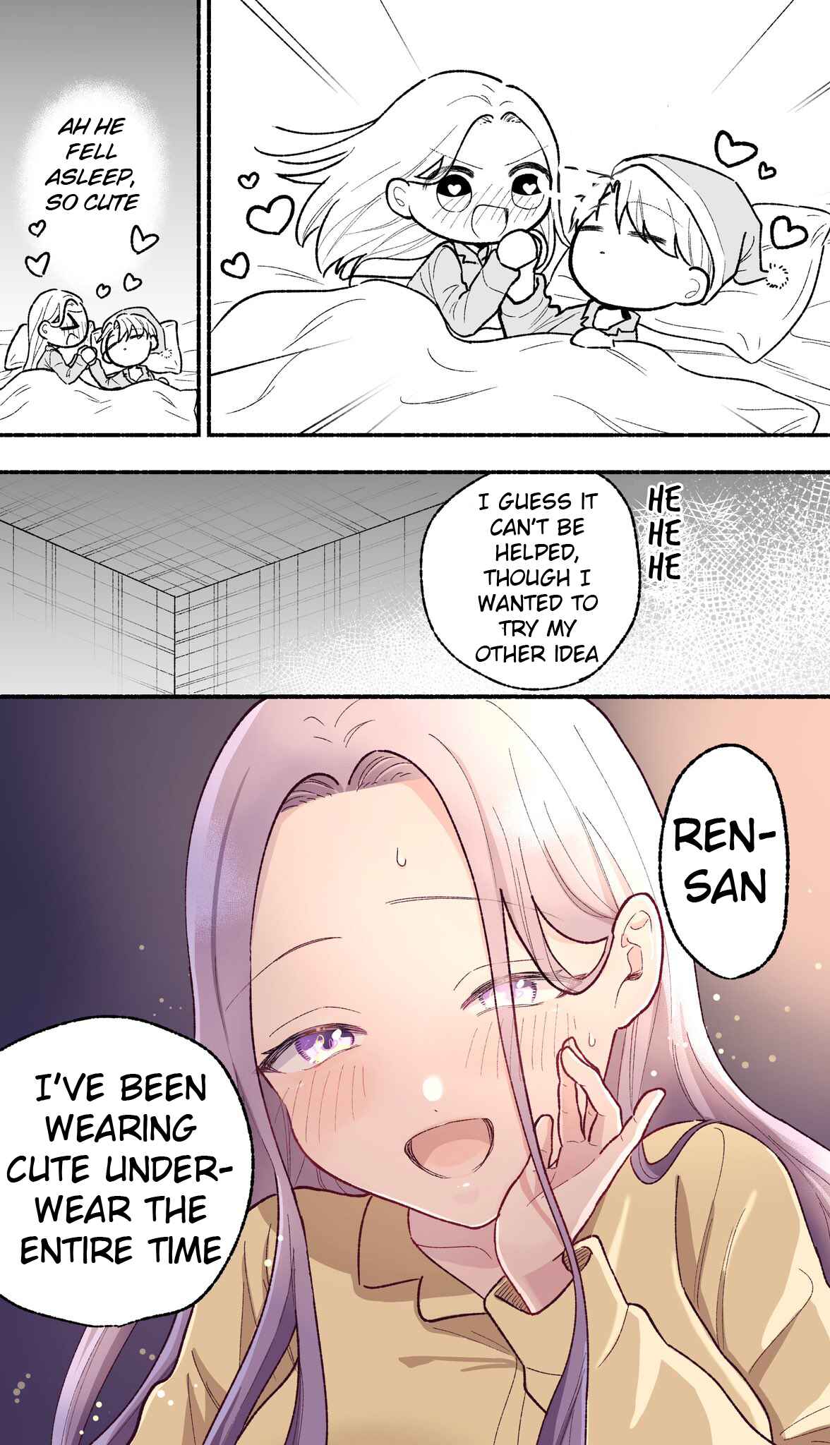 Page 4 Chapter 3 Watashi no Otto wa Stress ga Tamaru to Shota Kasuru