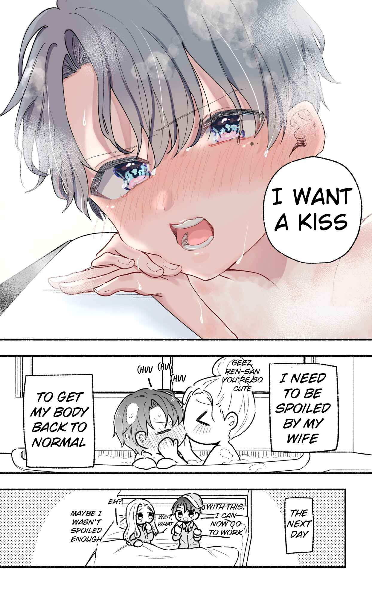 Page 4 Chapter 1 Watashi no Otto wa Stress ga Tamaru to Shota Kasuru