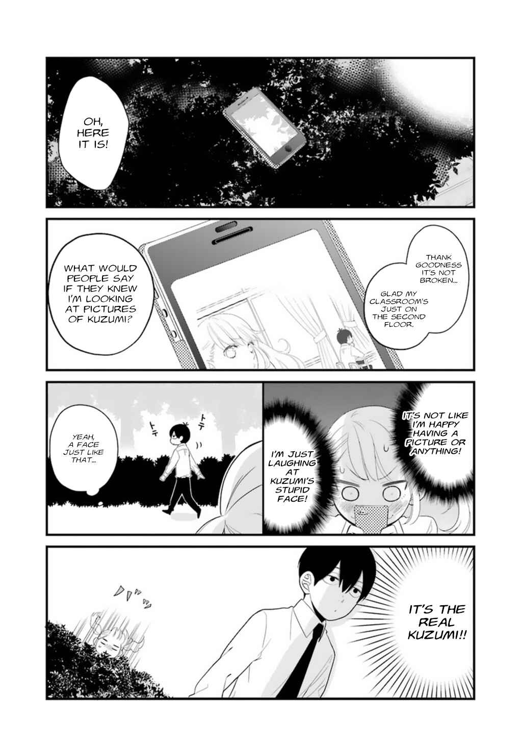 Page 10 Chapter 0.5 Kuzumi-kun, Cant You Read the Room?