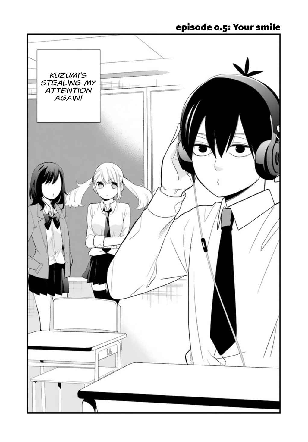 Page 3 Chapter 0.5 Kuzumi-kun, Cant You Read the Room?