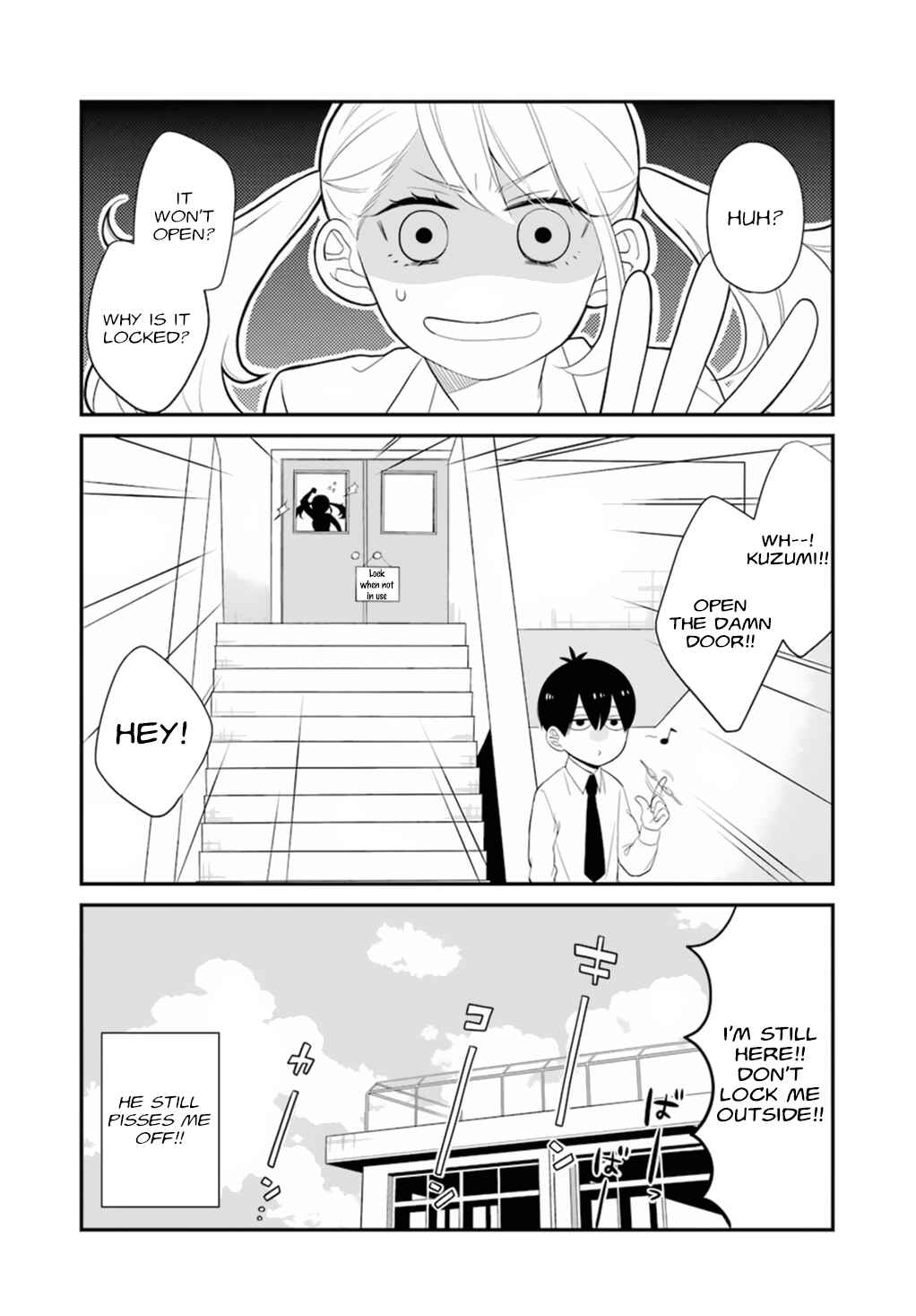 Page 19 Chapter 0.9 Kuzumi-kun, Cant You Read the Room?