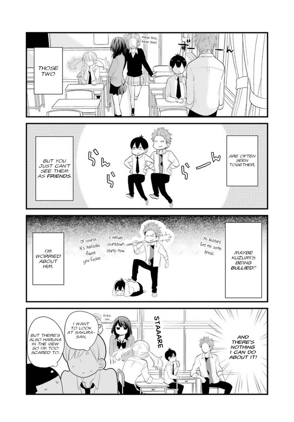 Page 4 Chapter 0.9 Kuzumi-kun, Cant You Read the Room?