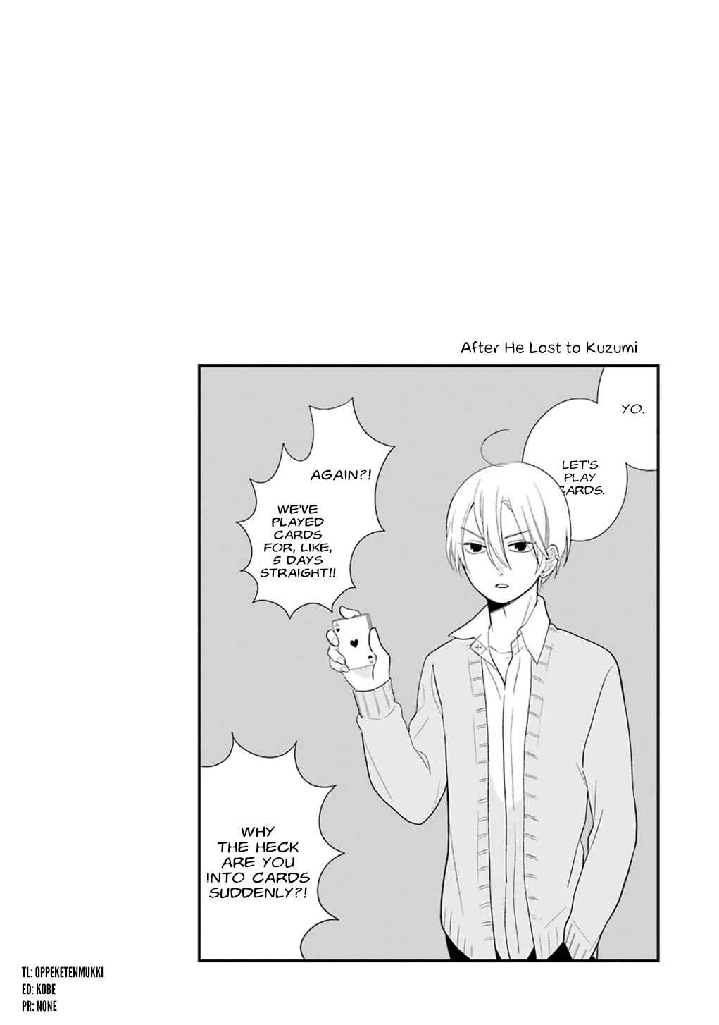Page 23 Chapter 7 Kuzumi-kun, Cant You Read the Room?