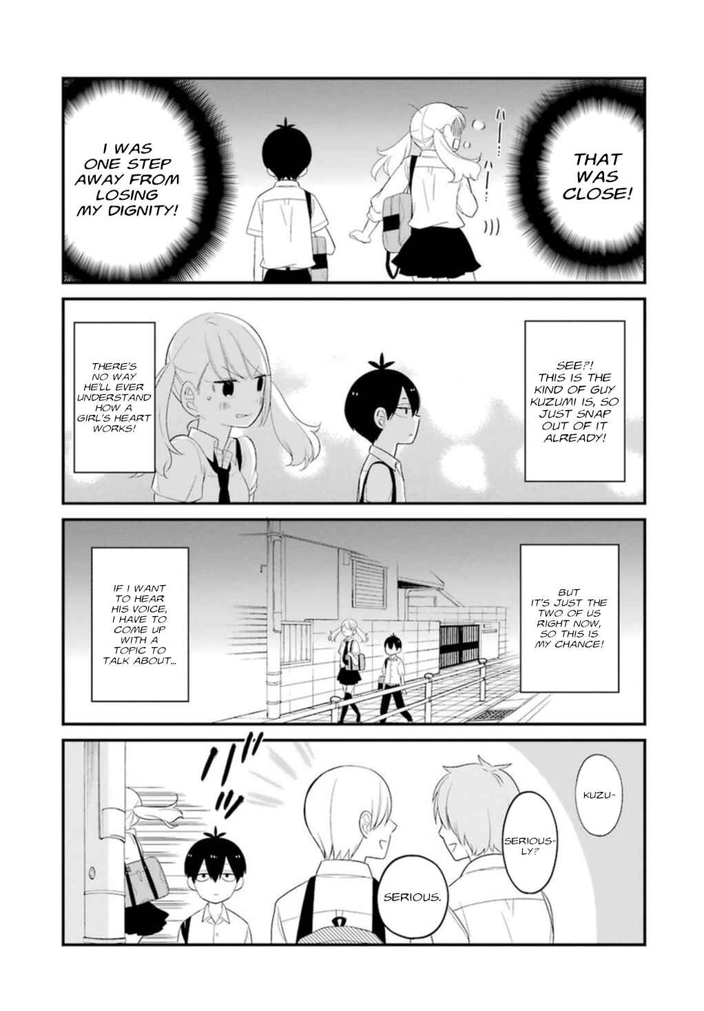 Page 13 Chapter 4 Kuzumi-kun, Cant You Read the Room?
