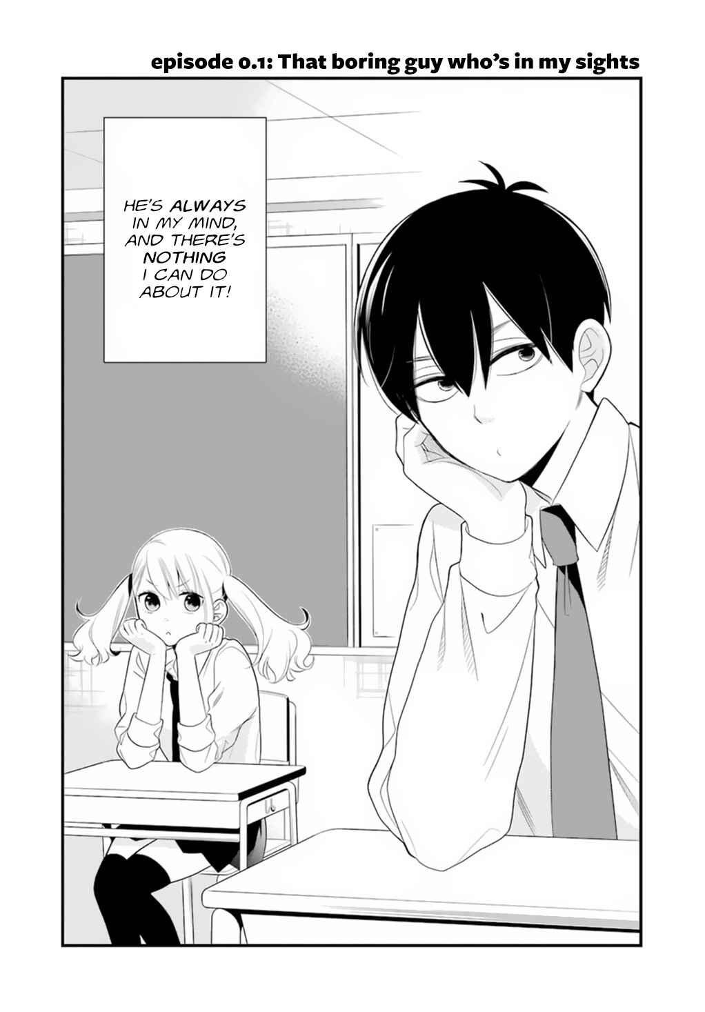 Page 2 Chapter 0.1 Kuzumi-kun, Cant You Read the Room?