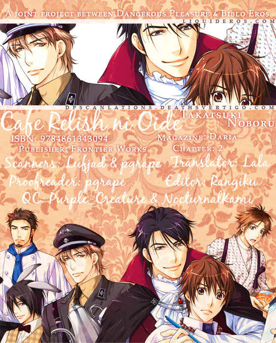 Page 1 Chapter 2 Café Relish ni Oide