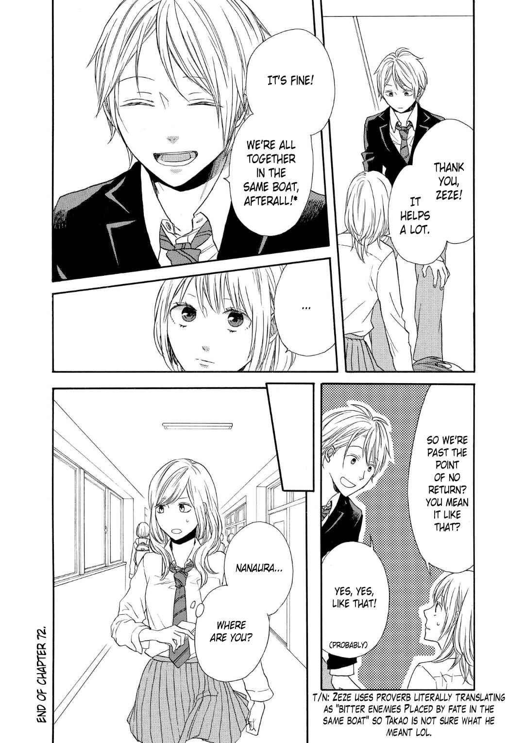 Page 30 Chapter 72 Bokura no Kiseki
