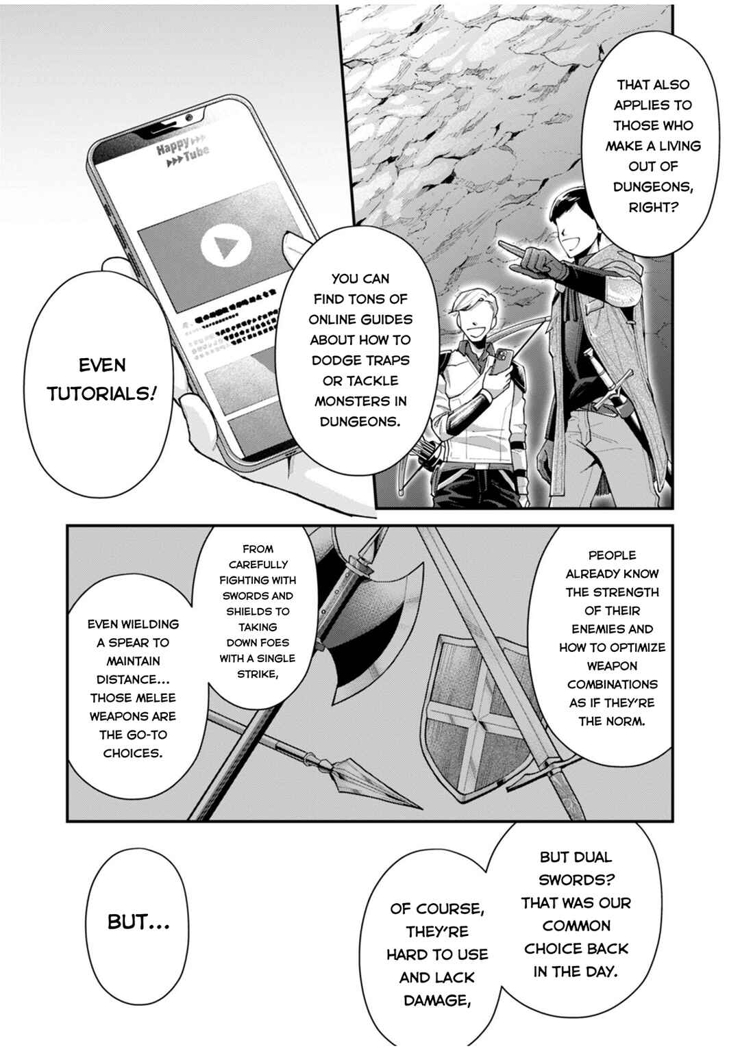 Page 22 Chapter 3 Moto Saikyou Kouryakusha, Nozomanu Dungeon Haishin de Musou shite Shimasu