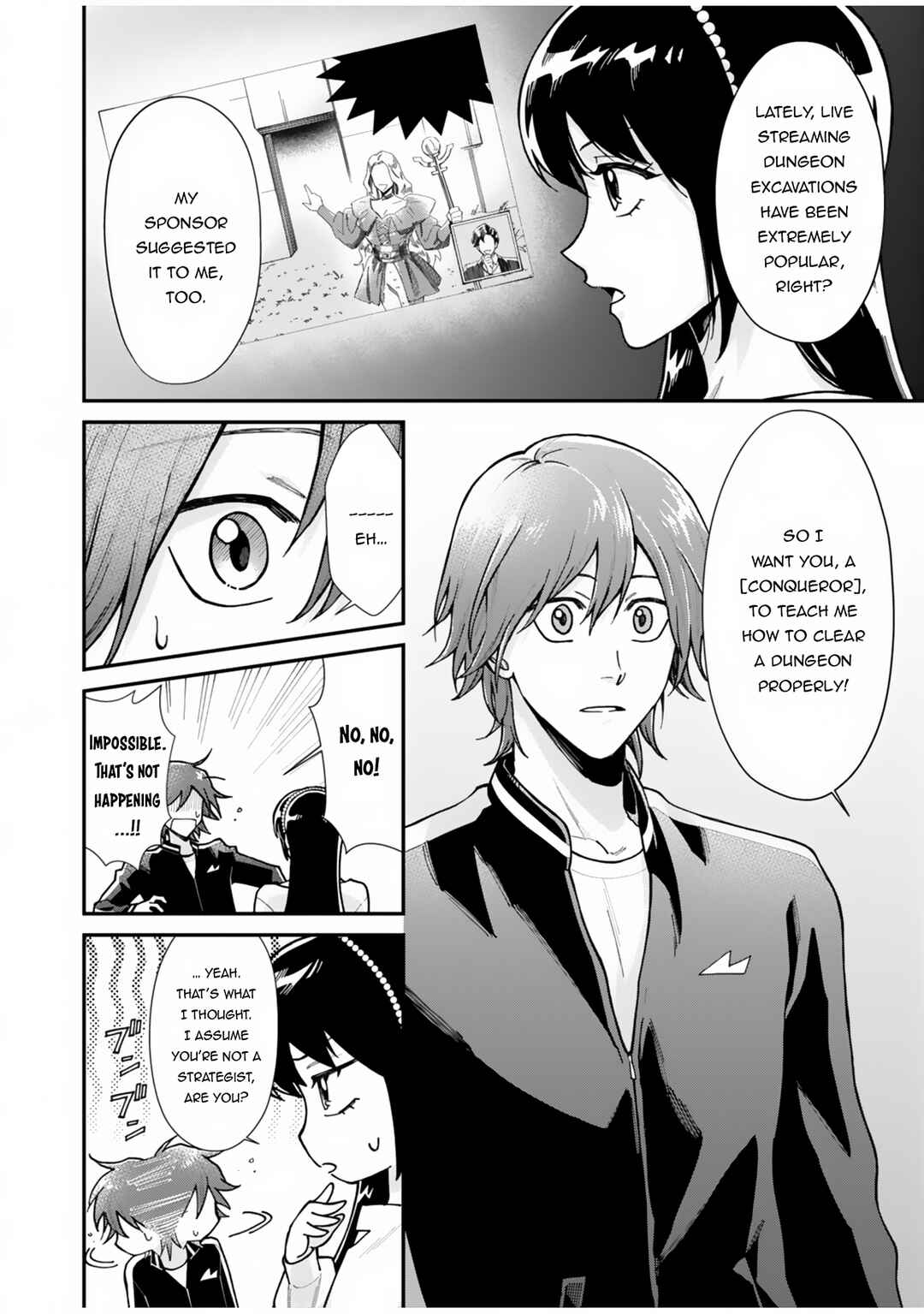 Page 17 Chapter 1 Moto Saikyou Kouryakusha, Nozomanu Dungeon Haishin de Musou shite Shimasu