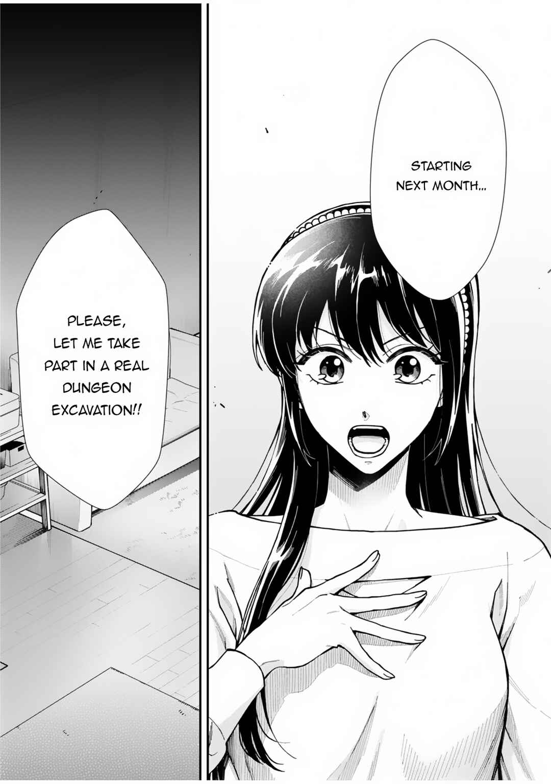 Page 9 Chapter 1 Moto Saikyou Kouryakusha, Nozomanu Dungeon Haishin de Musou shite Shimasu